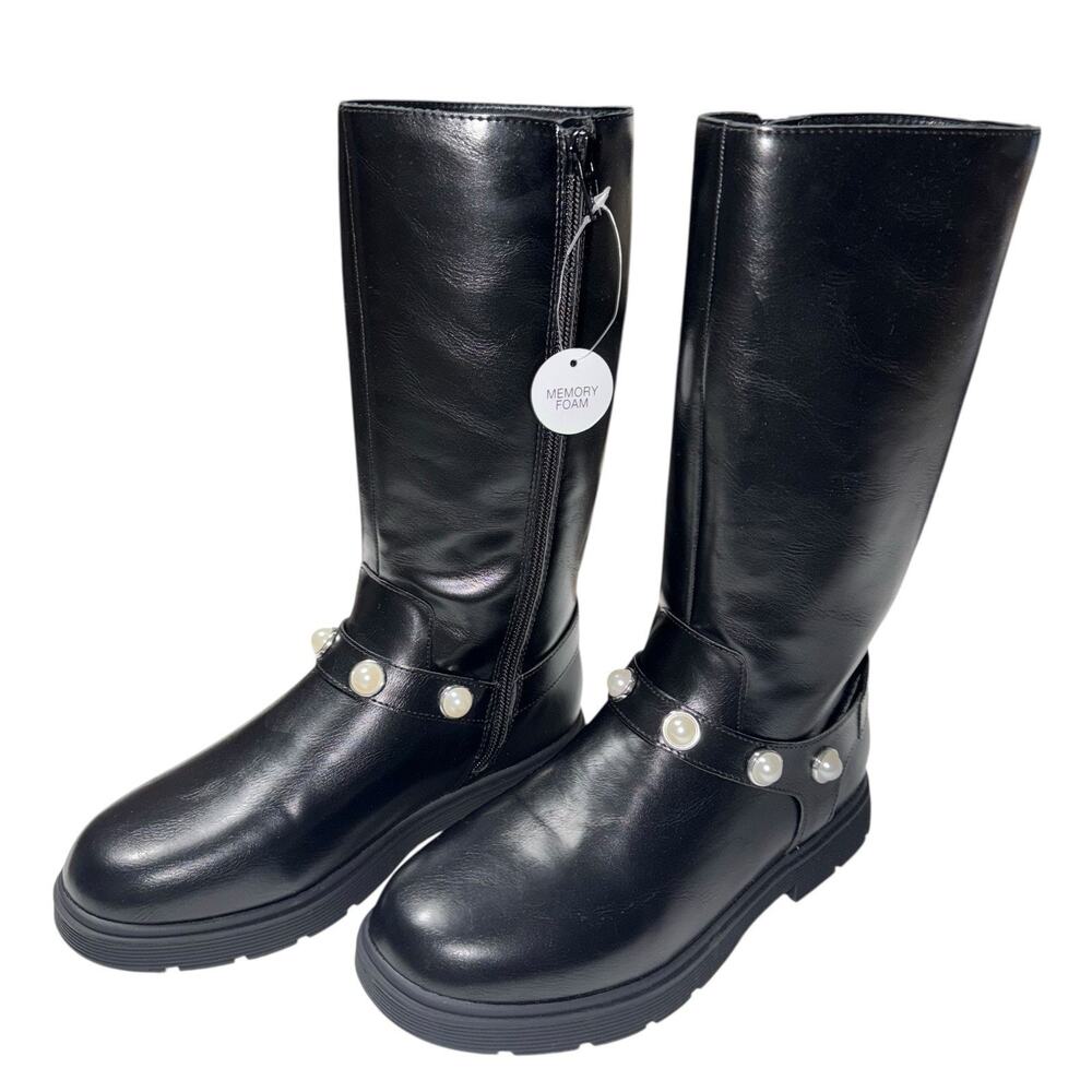 SONOMA Good for life Breah Girls Black Boots SZ/ 4